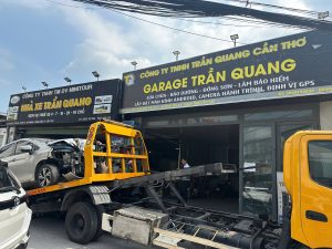 garage ô tô có vẽ bệnh không