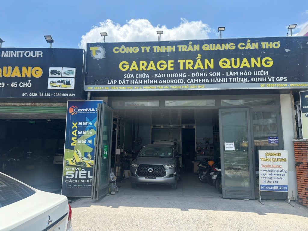 garage ô tô Cần Thơ uy tín